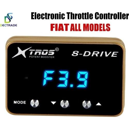 Dectrade Car Electronic Throttle Controller Racing Accelerator Potent Booster For Fiat All Models Tuning Parts 8 Drive