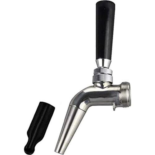 Hot Home-Made Beer, Coffee, Black Beer Tap Beer Faucet - Nitrogen Draught and Nitro Coffee Faucet Home-Made DIY Beer Soda Kit, D