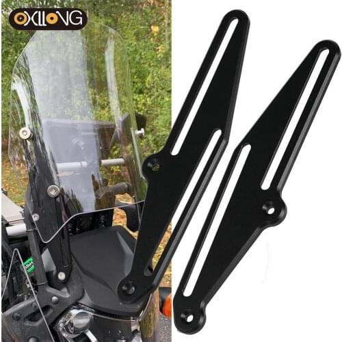 Windshield Bracket Motorcycle Windshield Adjuster For YAMAHA TENERE 700 T700 T 700 T7 Windshield Support Holder kits Tenere700