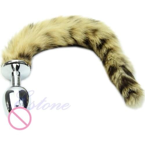 Metal Butt Plug Raccoon Tail Anal Plug Sex Toys For Women Adult Games Sex Products