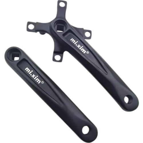 Mi.Xim Bike Crank Arm Set 170mm 64/104 BCD Mountain Bike Crank for MTB BMX Road Bicyle
