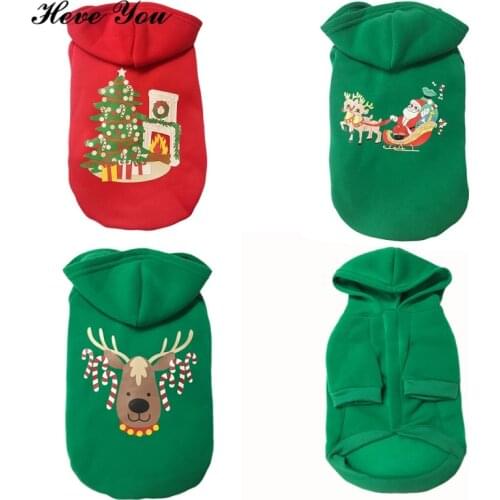 Heve You Clothes For Small Dogs Christmas Dog Clothing Santa Claus Costume Pet Coat Winter Warm Puppy Chihuahua Clothes For Dogs