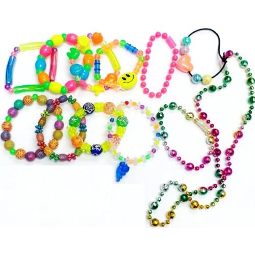 12pc Girl Mix-JA40 Hair band Chip Necklace Bracelet Toys Princess Gift Pinata Loot Fillers Favors Novelty Birthday Party Favours