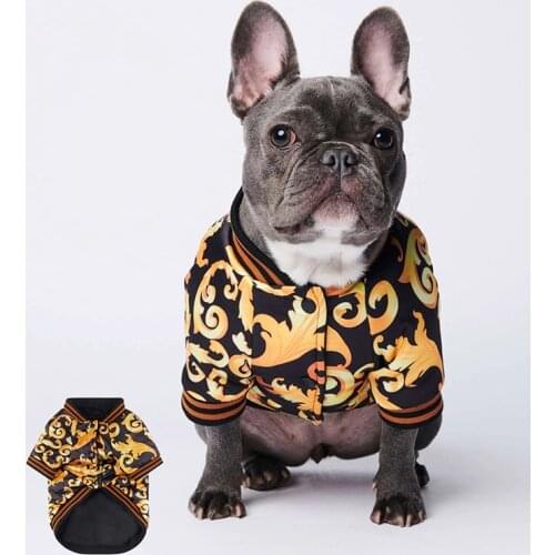 Luxury Dog Jacket Festive Puppy Clothes Winter Warm Dog Costume Halloween Chihuahua French Bulldog Coat Fashion Pet Accessories