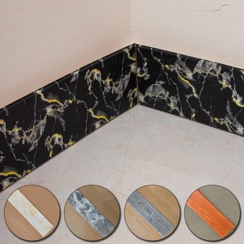 3D Self-Adhesive Skirting Waist Line Foam Wall Sticker Background Decorative Border Line Wall Anti-Collision Sticker For Kids