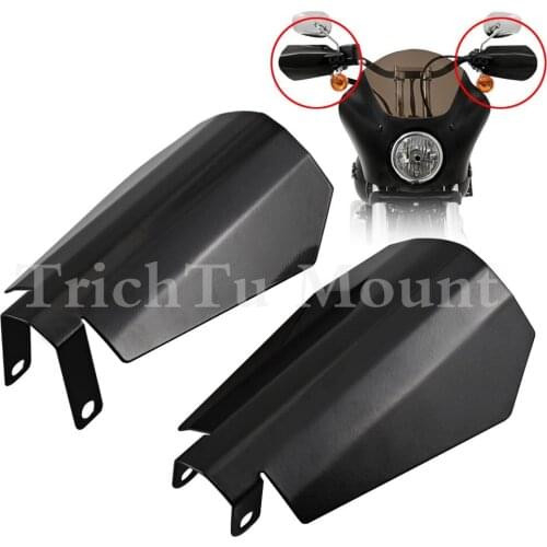 Motorcycle Shade Handguards Wind Falling Protection Black Hand Guard Fit For Harley Dyna Bagger FXRs Sportster XL 883 1200