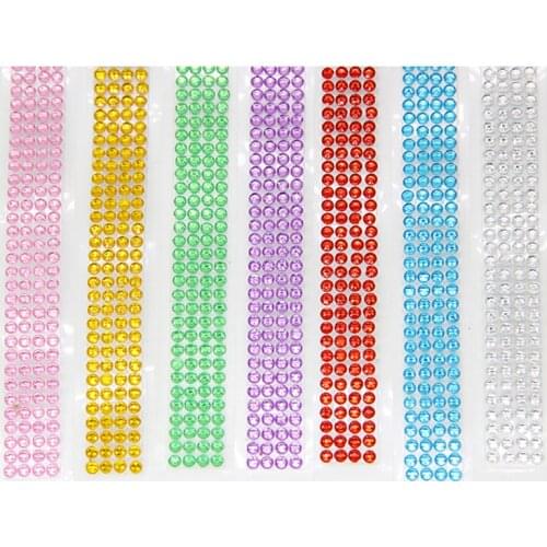 1.8*50cm Diamond Christmas Ribbon Rhinestone Roll Tape DIY Crystal Ribbons for Cake Gift Wrap Packing Party Birthday Decor