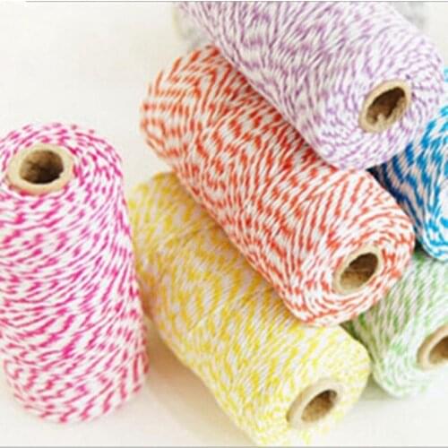 100m/Roll Flat Waxed Thread Wax String Cord Sewing Craft Tool Portable for Party DIY Handicraft Products Waxed Thread Cord