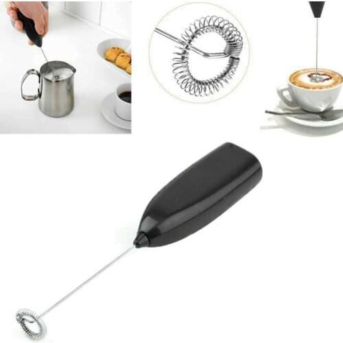 Milk Drinking Coffee Blender Electric Egg Beater Blender Nozzle Foam Mini Handle Vibrator Kitchen Cooking Tool Battery powered