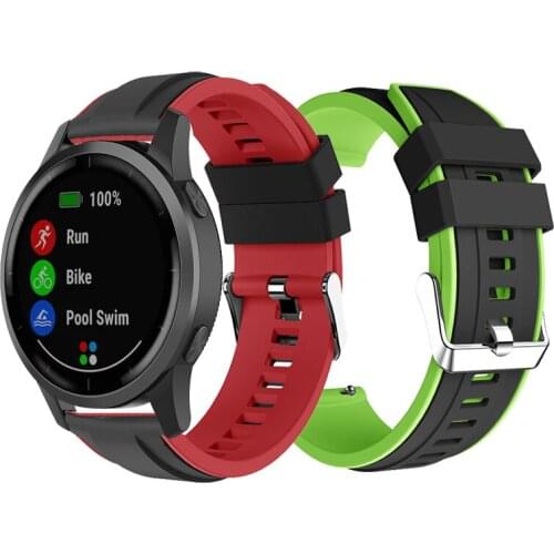 Quick Release Silicone Strap for Garmin Vivoactive 4 Watch Band Bracelet For GarminActive Vivoactive4 Smartwatch Watchband 22mm