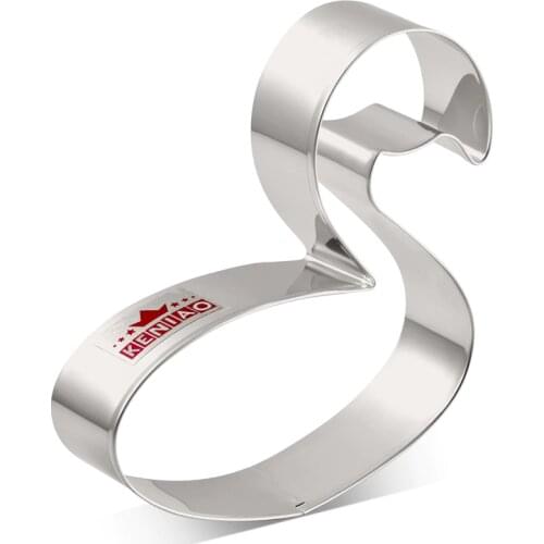 KENIAO Flamingo Float Cookie Cutter for Summer - 9.6 x 9.7 cm- Biscuit / Fondant / Pastry Cutter for Kids - Stainless Steel