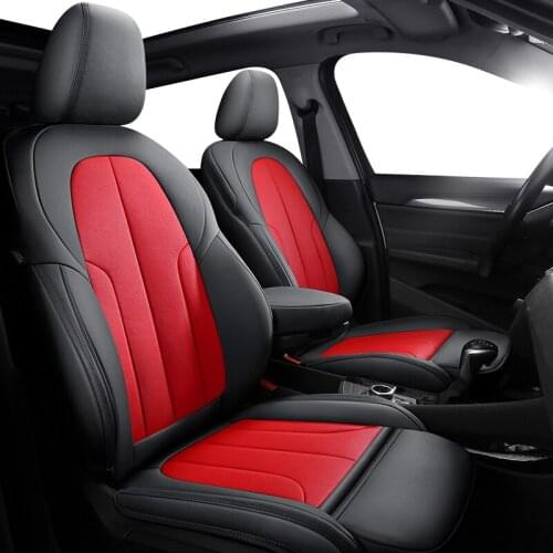 ZHOUSHENGLEE Make Custom Leather car seat covers For Dodge Caliber Avenger Journey challenger car accessories auto cushion
