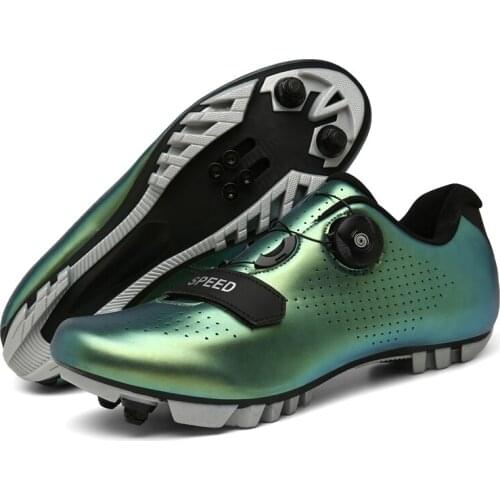 2021 New Style MTB Cycling Shoes Men Breathable Racing Road Bike Shoes Self-Locking Professional Bicycle Sneakers Sports Shoes