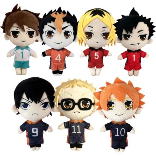 20cm Anime Haikyuu Plush Toy Stuffed Toy Tobio Kageyama Shoyo Hinata Oikawa Tooru Plush Doll Stuffed Toy For Kids Gift