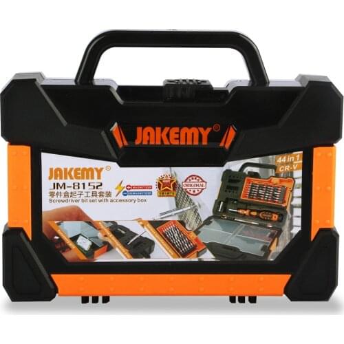 Wholesale JM-8152 44 in 1 Precision Screwdriver Set Household Ratchet DIY Hand Tool Set for Mobile Phone Laptop Computer Home