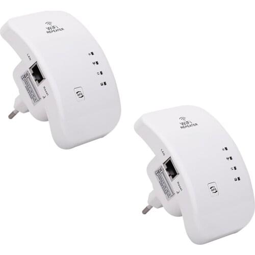 Upgraded Wifi Repeater Long Range Signal Extender Network Booster Easy Install Wireless Network Enhancer Adapter