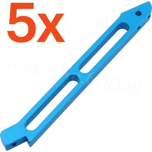 Wholesale 5Pcs HSP 860013(760013) 60032 Upgrade Parts Aluminum Front Brace For 1/8 RC Model Car Truck Buggy Baja