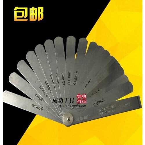 The original Japanese SSK 100ML 150ML 19 0.01-1.0MM feeler feeler plate spacer
