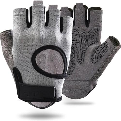 Gym Gloves Fitness Weights Lifting Gloves Half Finger Body Building Training Sports Exercise Sport Workout Glove for Men Women