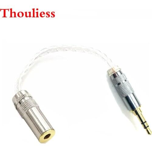 Thouliess 3.5mm Stereo Male to 4.4mm Balanced Female Cable For Sony Hifi Earphone Headphone Balanced Cable