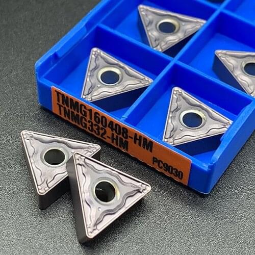 00% Original TNMG160402 TNMG160404 TNMG160408 AK HA H01 HM PC9030 NC3030 Lathe Carbide Insert Turning Tool For Stainless Steel