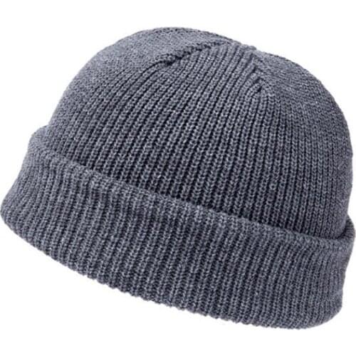 2020 Casual Men Women Warm Knitted Winter Hat Fashion Solid Hip-hop Hat Unisex Cap
