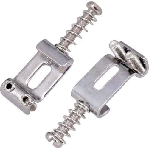 6 Saddles Hardtail Bridge Top Load Tremolo Bridge for Electric Guitar Bridge