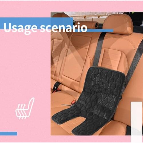 DC12V Car Baby Heated Seat Cover Heater Cushion USB Warmer Pad For Kids Medium Waterproof Intelligent Temperature Control