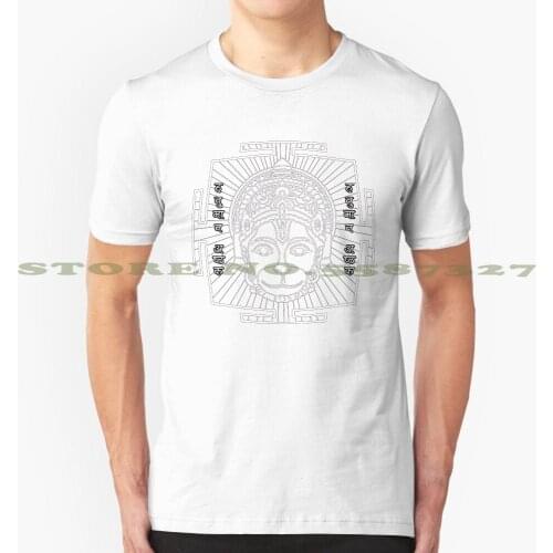 Hanuman _ Mantra _ 2014 Fashion Vintage Tshirt T Shirts Hanuman Hindu God Monkey Chakra Mandala Mantra Spiritual Pangaia Antar