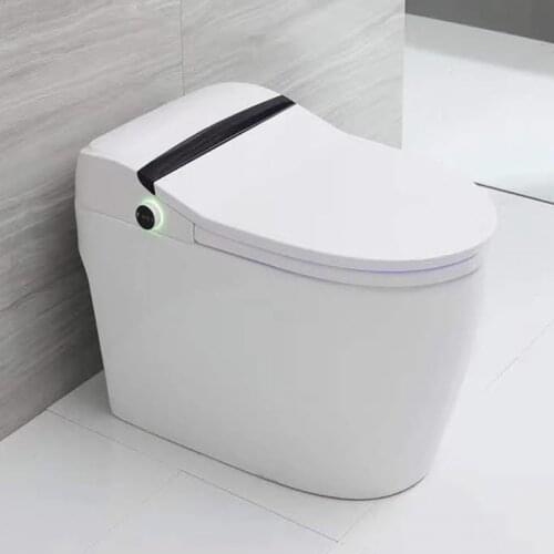 Electronic intelligent automatic cistern free integrated ceramic siphon flush intelligent toilet KASG-DV915T