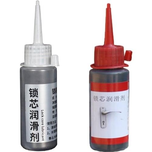 60ml Graphite Powder Lubricant for Locksmith Cylinder Padlock Car Gate Door Lock Dropship