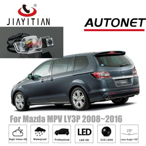 JiaYiTian RearView Camera For Mazda 8 MPV M8 MK3 LY 2006~2016 CCD Night Vision Backup Camera Reverse Camera license plate camera