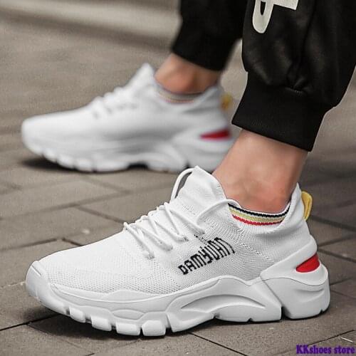 Mens Casual Shoes Unisex Mesh Fitness Shoes Men Fashion Sneakers Outddor Breathable Jogging Shoes Men Vulcanize Shoes Classic