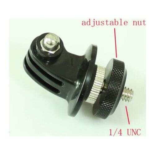 Any Camera to GoPro Adapter 1/4' Tripod Thread to GoPro HERO Mounts New