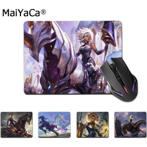 MaiYaCa Top Quality league of legends Rell Beautiful Anime Mouse Mat Top Selling Wholesale Gaming Pad mouse