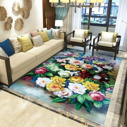 Fashion from the kitchen floor Zerbino childrens gift extraction garden 3D printing corridor carpet
