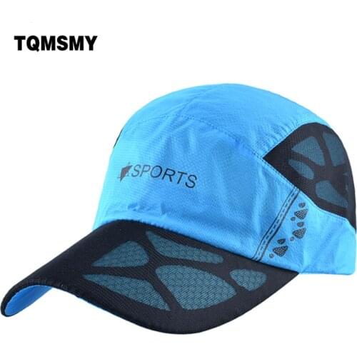 TQMSMY unisex Mens Visor Breathable Mesh Baseball Caps Hats Men Women Summer Hat Snapback Hats Adjustable Folding Caps TMBS114