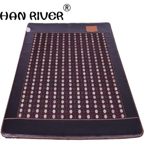 Jade pad mattress dual temperature dual temperature control of matrine germanium infrared heating mattress health physiotherapy