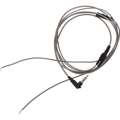 1.2m With Mic DIY Earphone Cable High Quality Replacement Cable Wire For Repair