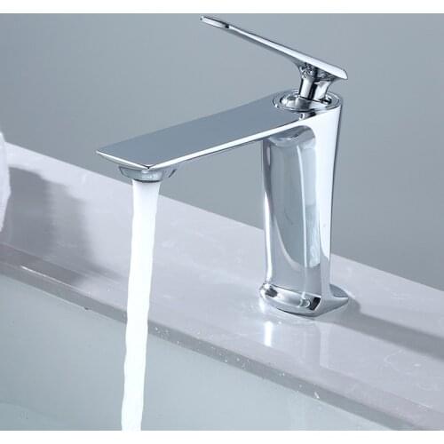 Bathroom Faucet Brass Casting Hot and Cold Water Basin Faucet European-Style Villa Style Gold-Plated Balcony Tap