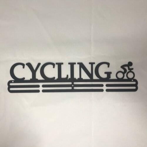 Medal display hanger for cycling Sport medal hanger cycling medal holder wall hook rack steel Personalized Customization Logo