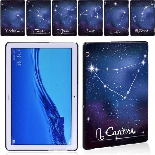 For Huawei MediaPad T5 10 10.1 Inch Constellation Serie Tablet Case Hard Shell Back Cover Protective Shell
