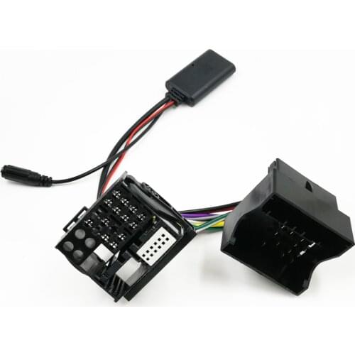 Quadlock Harness Wiring Bluetooth Aux Cable Adapter for BMW 2008-2009 E90 E92 E93 Professional Head Unit