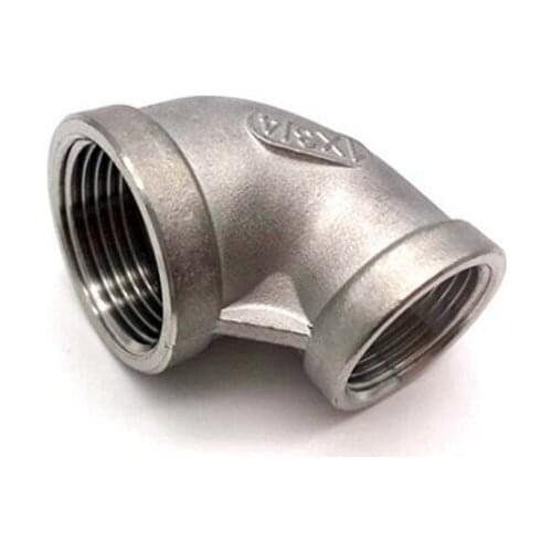 1/8'' - 2'' BSP Female Thread 304 Stainless Steel Reducing Elbow DN6 - DN50 Water Pipe Fitting SS304 Coupling Joint Connector