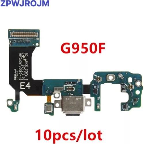 10pcs/lot Charging Port flex cable for SamSung Galaxy S8 S9 G950F G955F G960F G965F Charger USB Port Dock Connector