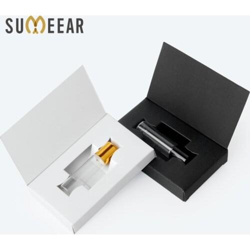 20 Pieces/Lot 5ml Perfume Bottles Package box With Roll On Essential Oil Bottle Empty Steel Ball Bottle Cosmetic for Travel