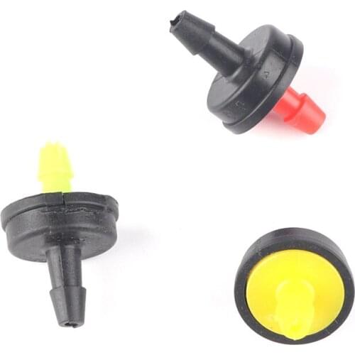 200pcs Steady Flow Dripper Emmitter 10L/20L/30L Pressure Compensation Dripper for Fruit Tree Irrigation