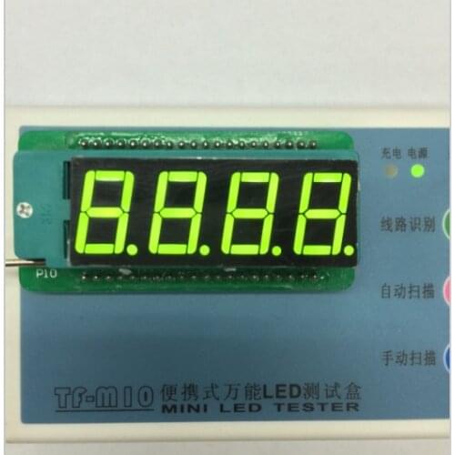 0.56inch 4digits yellow green 7 segment led display 5461AG/5461BG