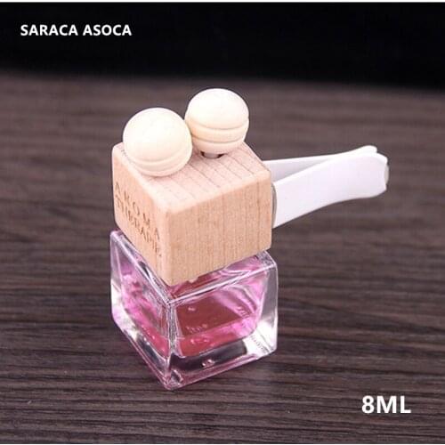 8ml Car Air Outlet Perfume Bottle Deodorant air conditioner perfume clip Bottle 20pcs/lot
