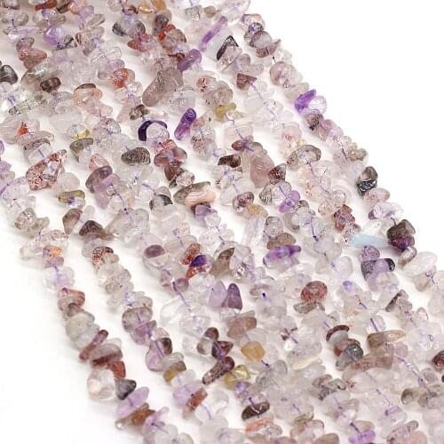 40CM Natural Gravel Stone Beads Irregural Shape Loose Beads for DIY Making Jewelry Necklace Bracelet Accessories 3x5-4x6mm